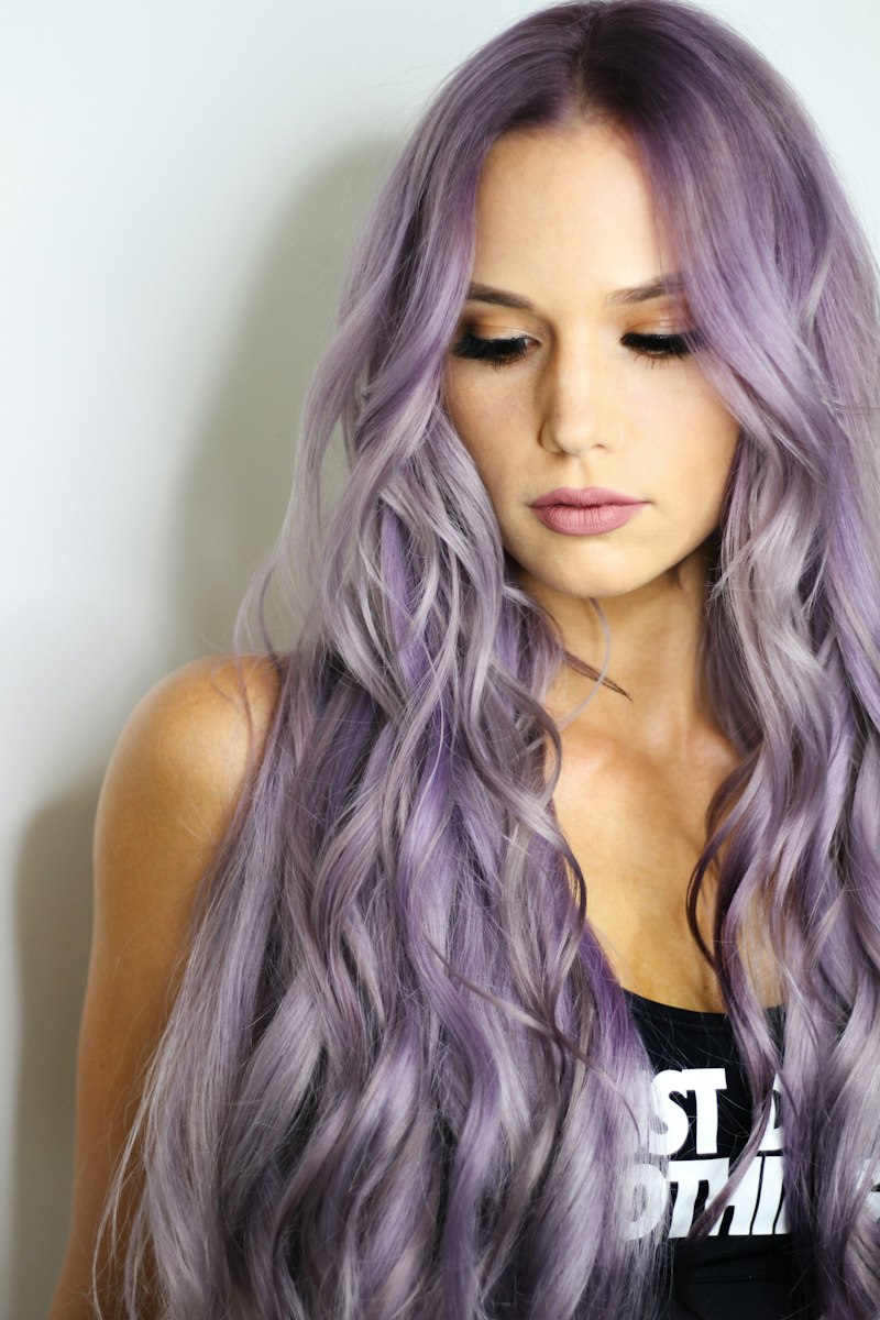 Woman with long shiny hair results